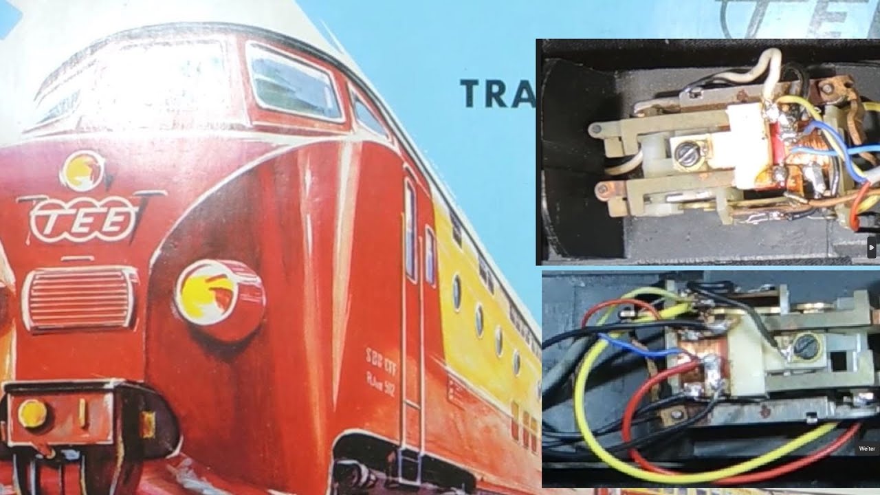 Märklin TEE 3070  und das Verbindungskabel