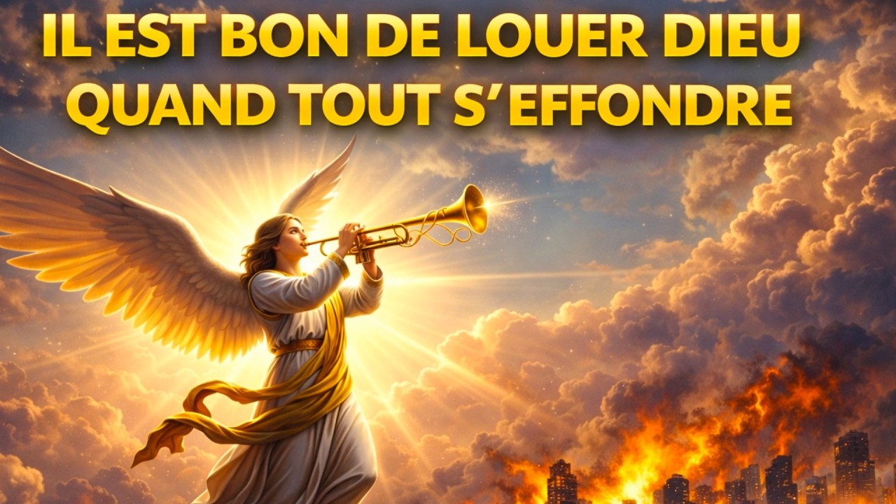 l Est Bon de Louer Dieu Quand Tout S Effondre