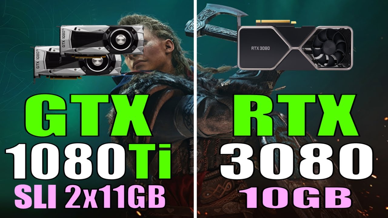 GTX 1080Ti SLI (2x11GB) vs  RTX 3080 (10GB) || PC GAMES TEST ||