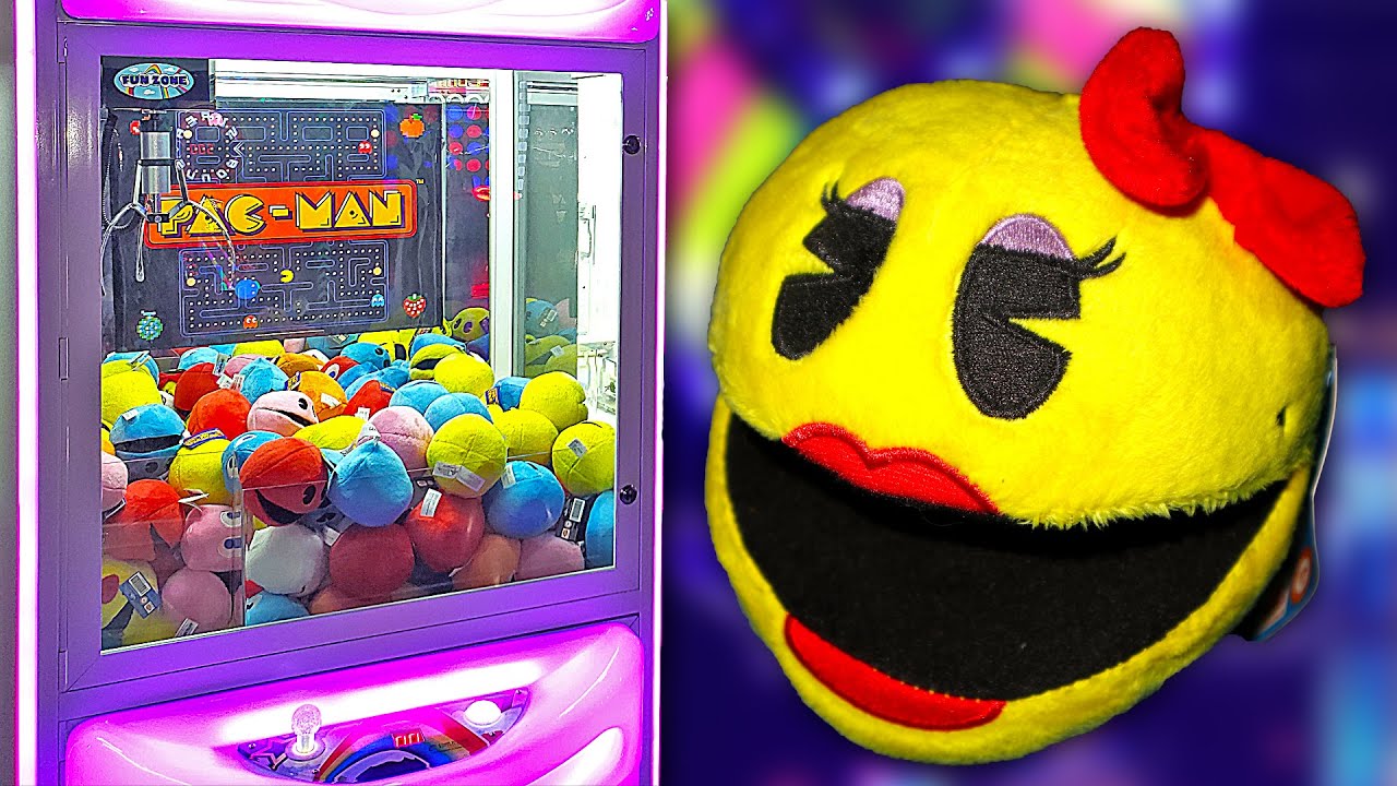 Big Wins at the PAC MAN Claw Machine!