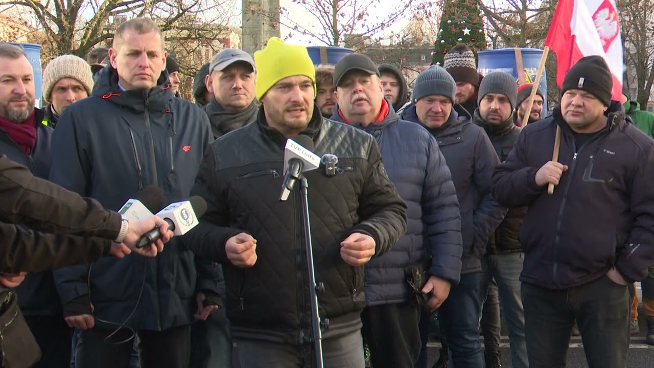 STOP MERCOSUR. Protest rolników w Zielonej Górze
