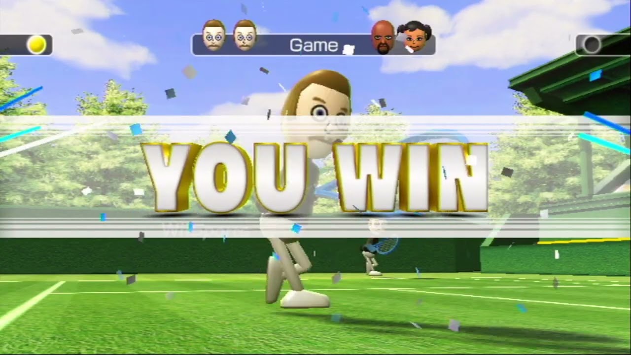 Wii Sports Tennis Episode 2: PLAYING AS MR GOODMAN FROM SML!!