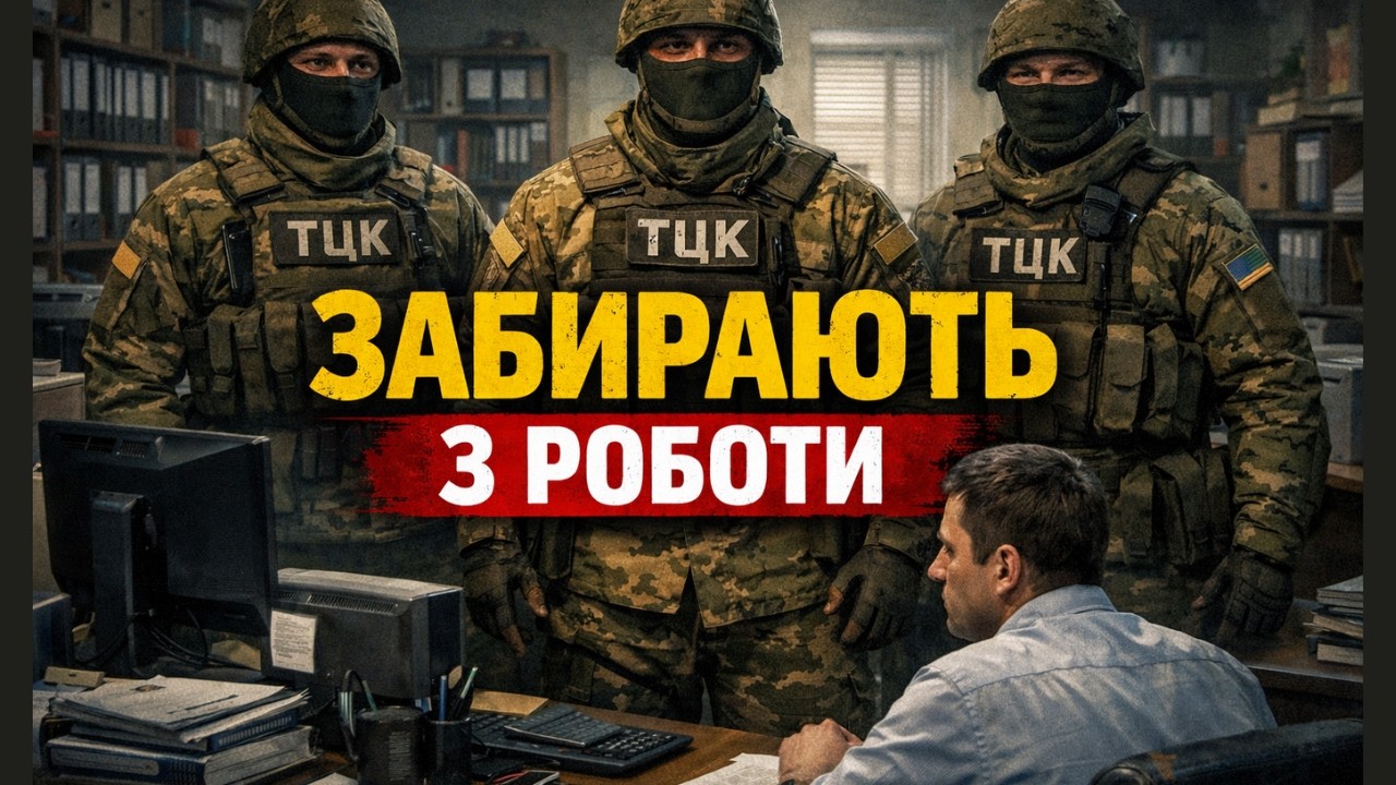 ТЦК ВЖЕ ВИКРАДАЄ З ОФІСІВ