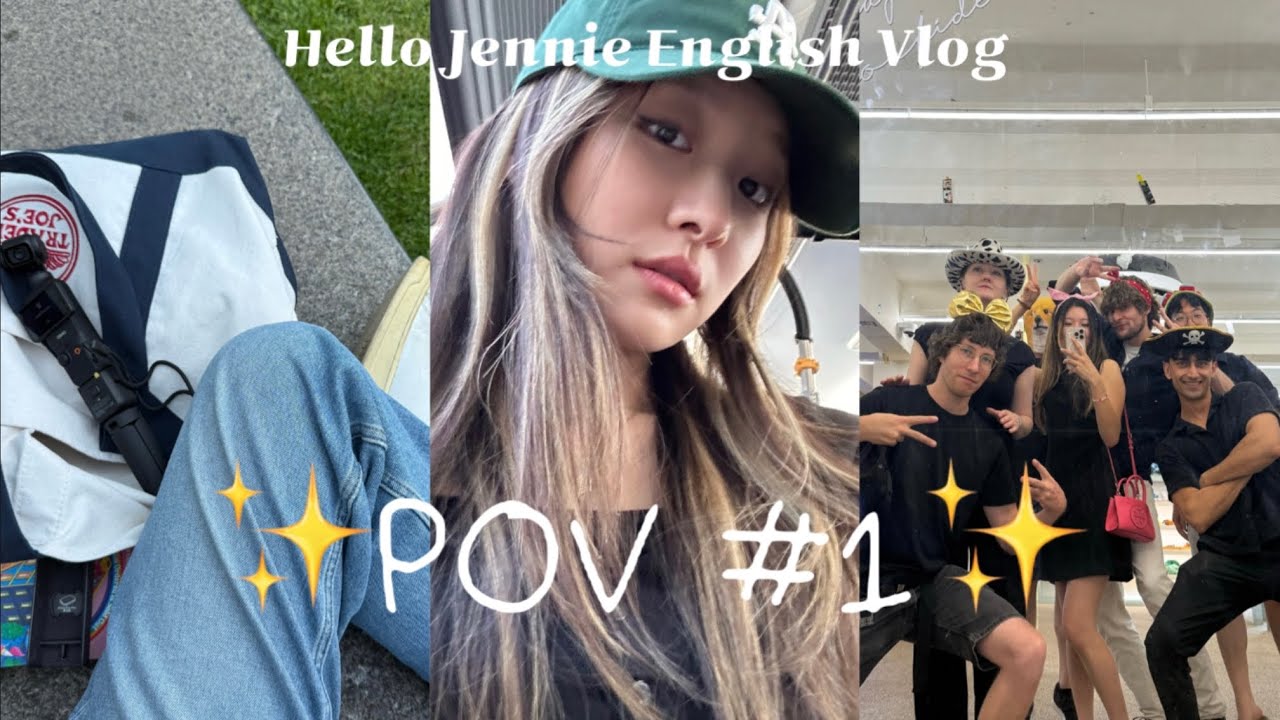 [영어로 내 일상 말하기 VLOG #1] 외국인 언어교환 모임 / 영화 시사회 초대 / 여수 여행
