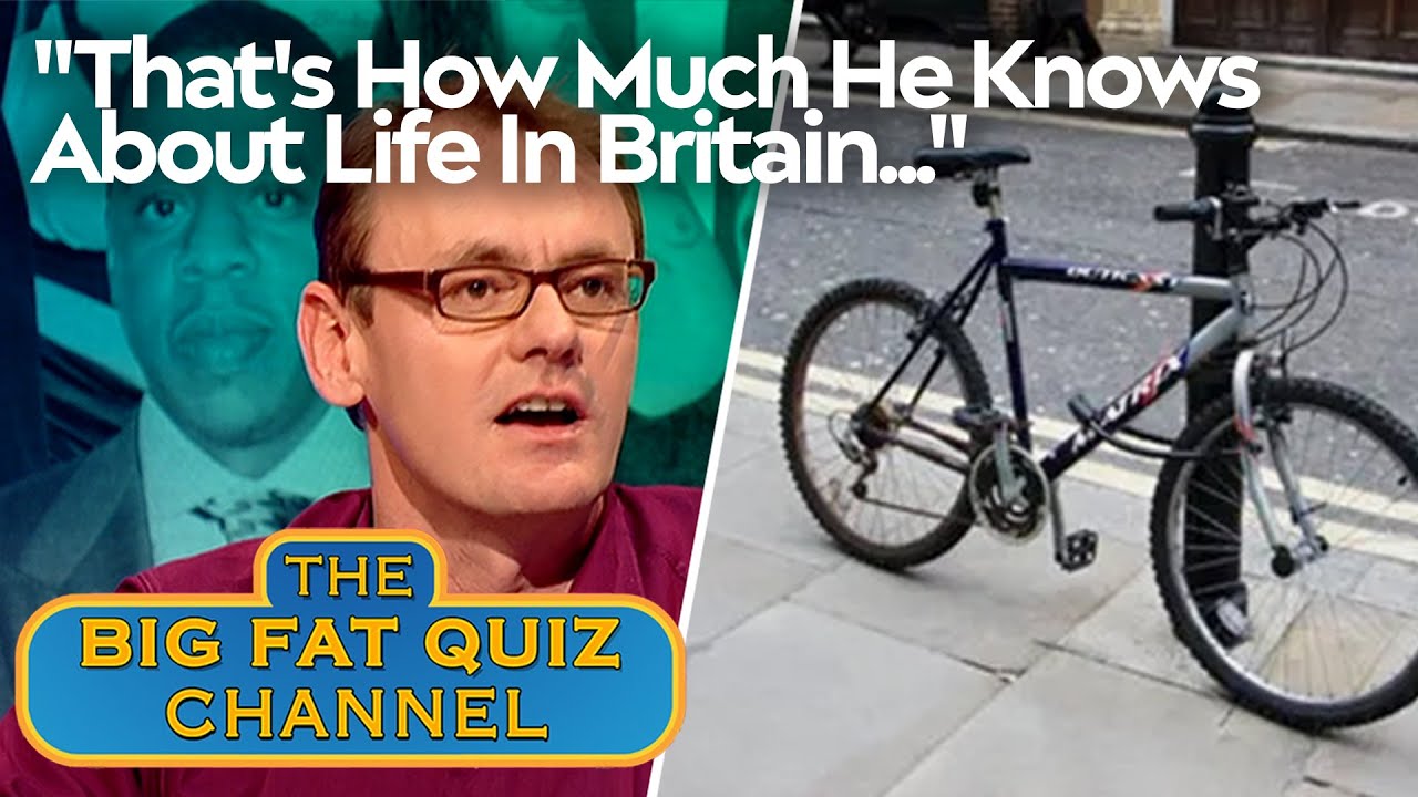 Sean Lock Applauds Bike Thieves | Big Fat Quiz