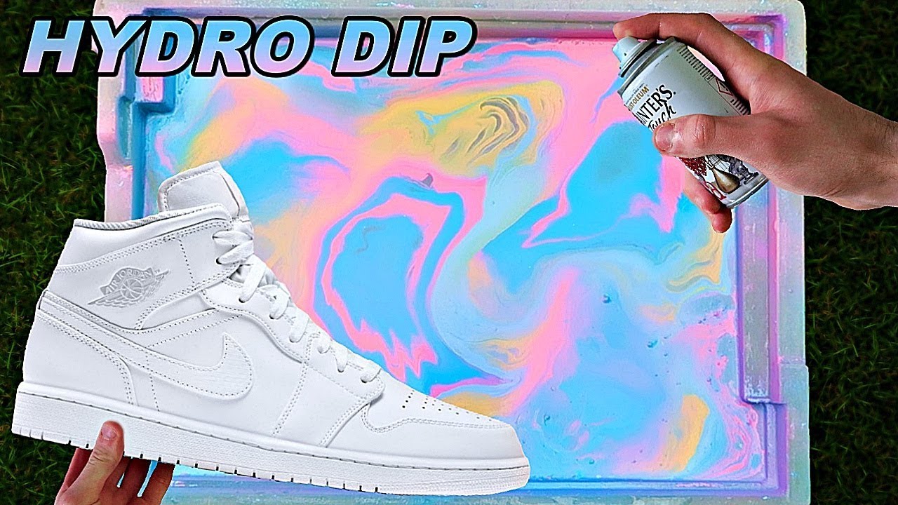 HYDRO Dipping AIR JORDANS 1's!