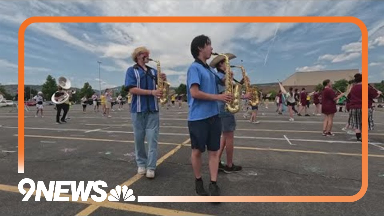 Colorado high school marching band looks to rise in the ranks during summer band camp