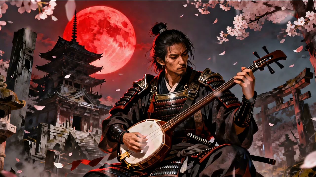 Crimson Katana - Japanese Shamisen Folk Metal - Epic Folk Instrumental Metal
