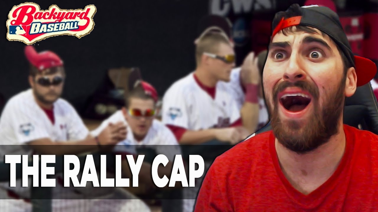 Backyard Baseball 2003 | THE RALLY CAP B!TCH (Funny Moments)