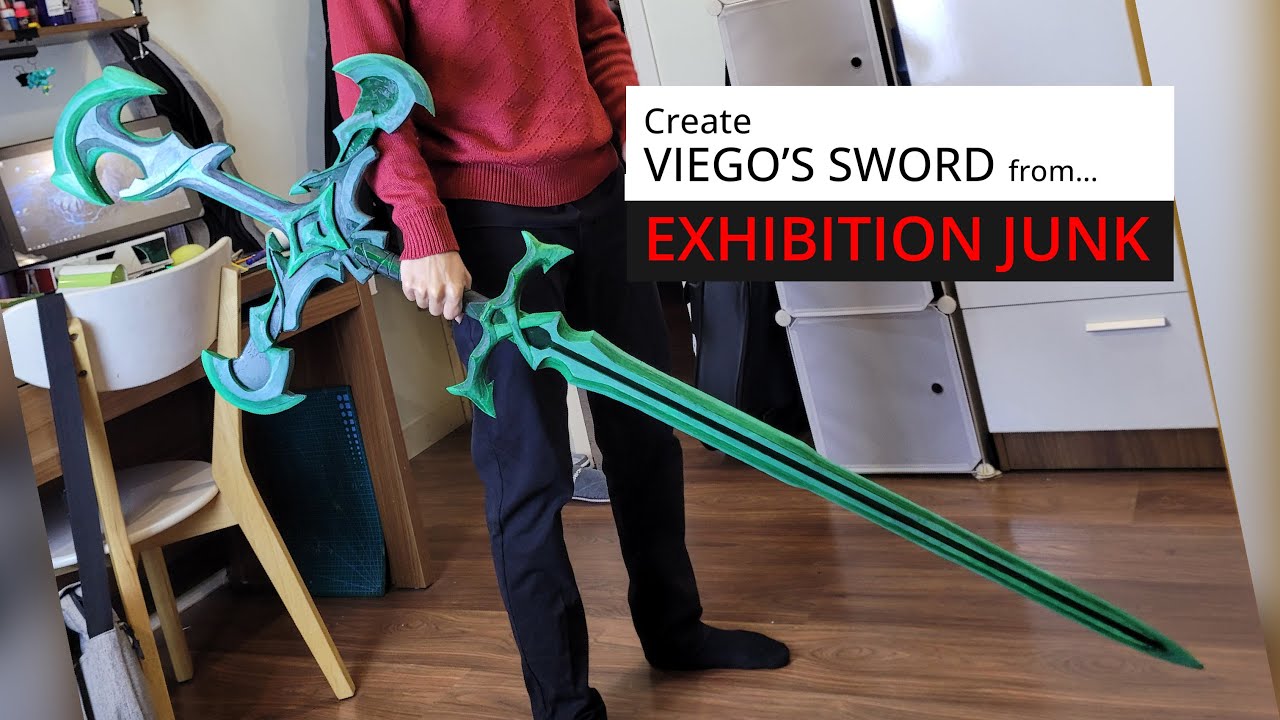 Create Viego's Ruined Blade from League of Legend | Recycle | Handmade