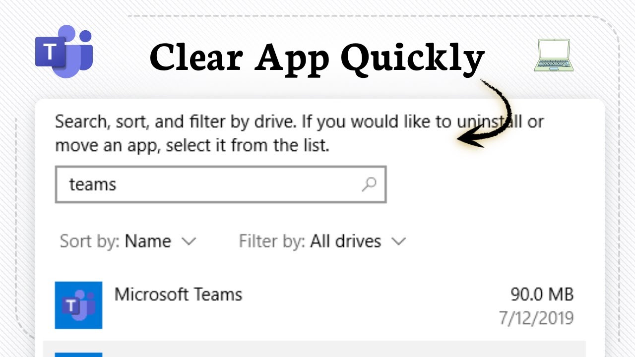 Как удалить Microsoft Teams (быстрое решение)