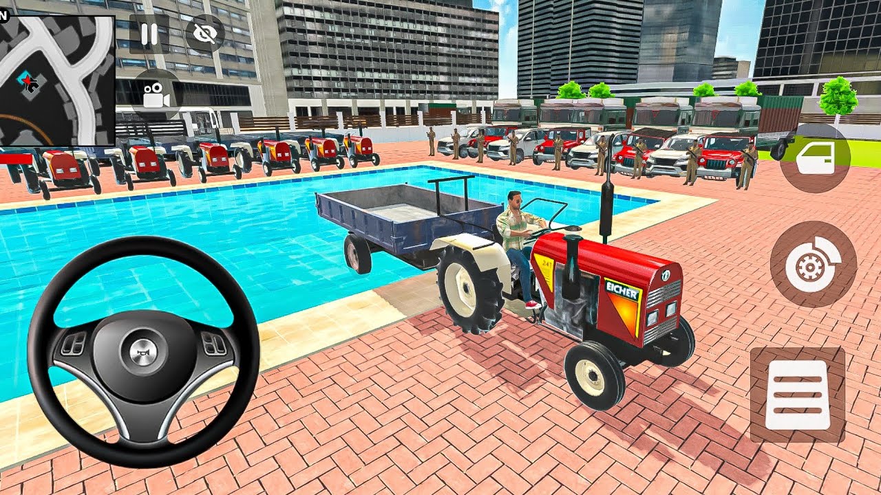 🤣Modified monster tractor ⚡Gangster Life in Indian Streets🤪 | Open WorldGame game for android🕹️#25