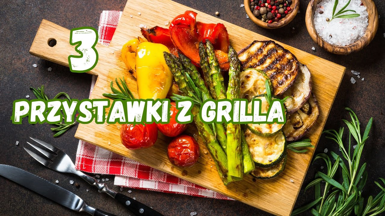 3 przystawki do grilla....pomidory czosnek szparagi