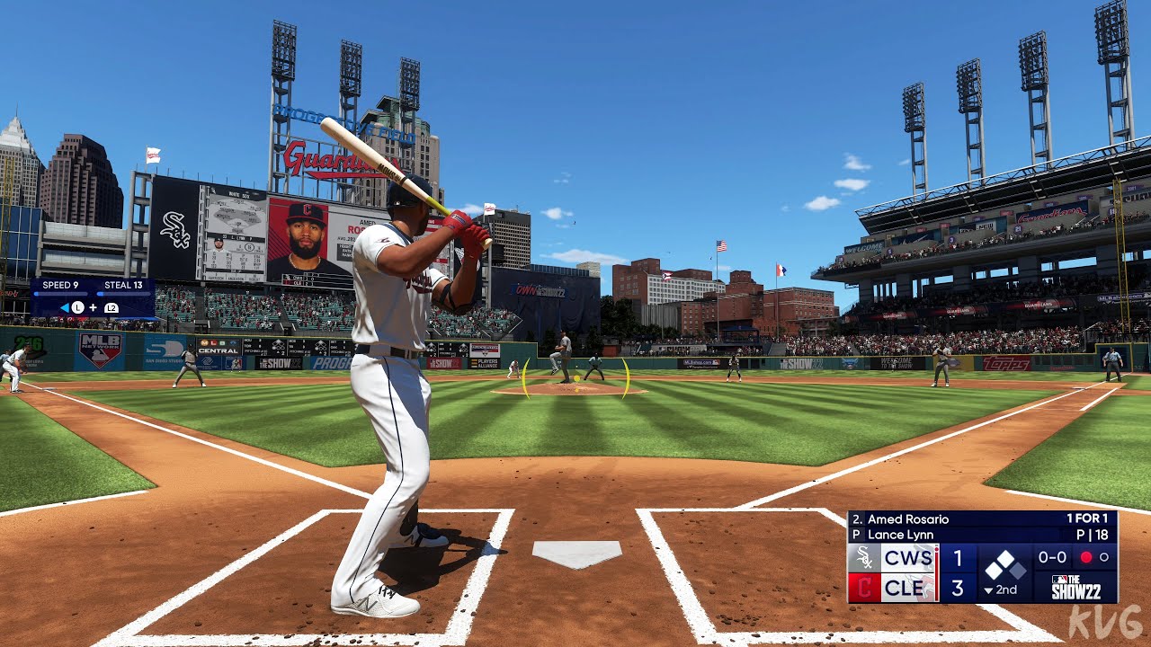 MLB The Show 22 - Чикаго Уайт Сокс против Кливленд Гардианс - Геймплей (PS5 UHD) [4K60FPS]