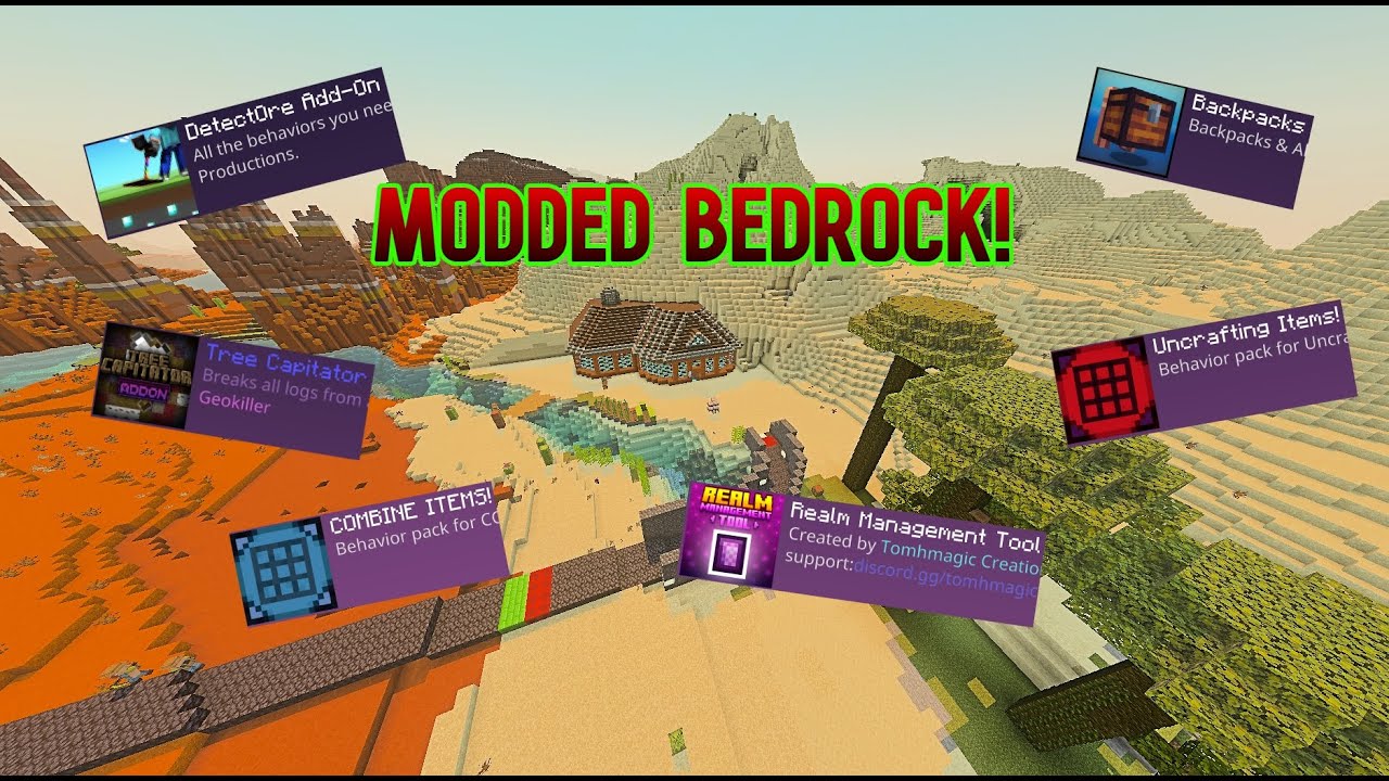 Minecraft: Modded Bedrock!