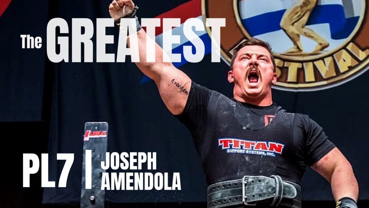 The Greatest Raw Powerlifters of our Generation: Joseph Amendola | 2018 - 2022 | 105kg Class | #10