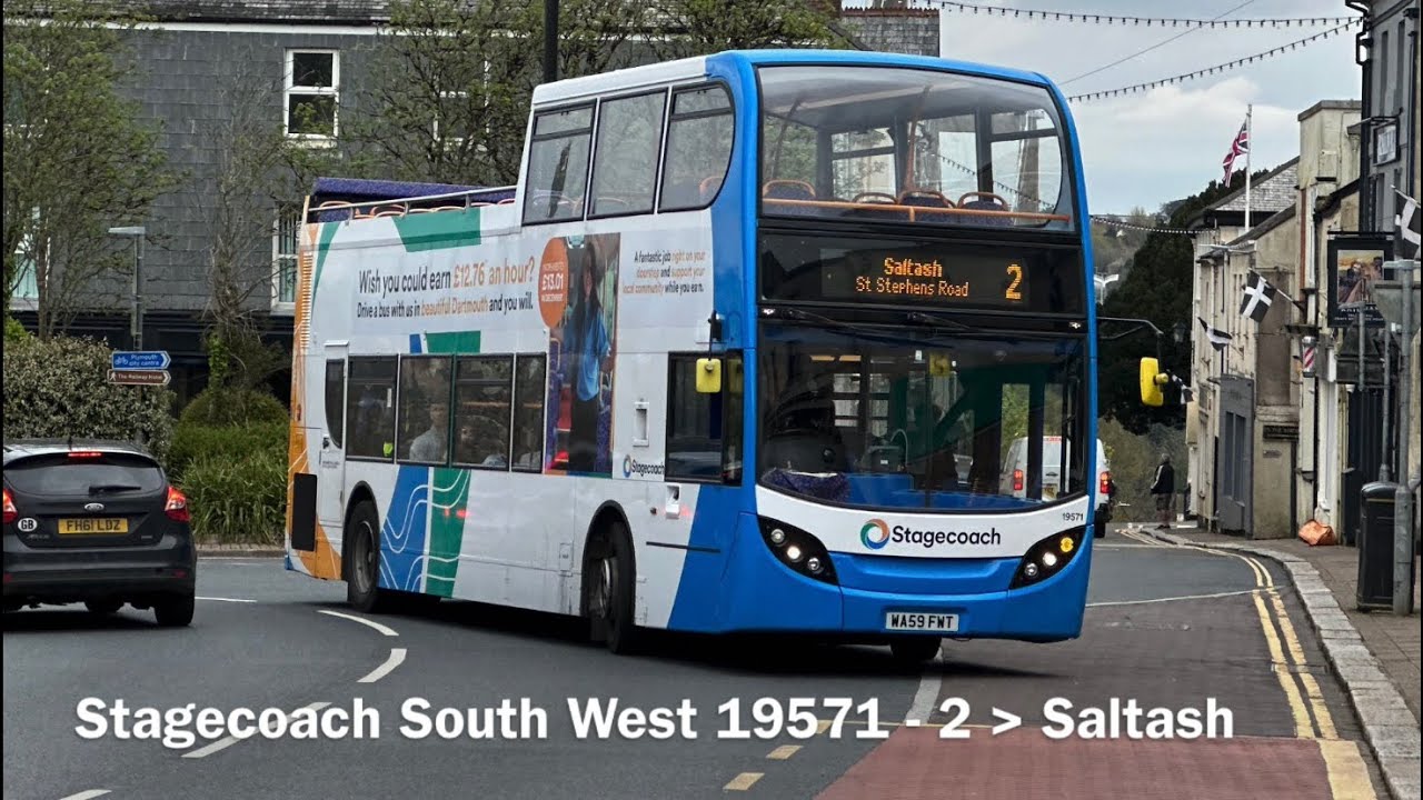 Stagecoach SW 19571 ADL Enviro 400 (Voith/€5) WA59FWT - Fans & Turbo Leak