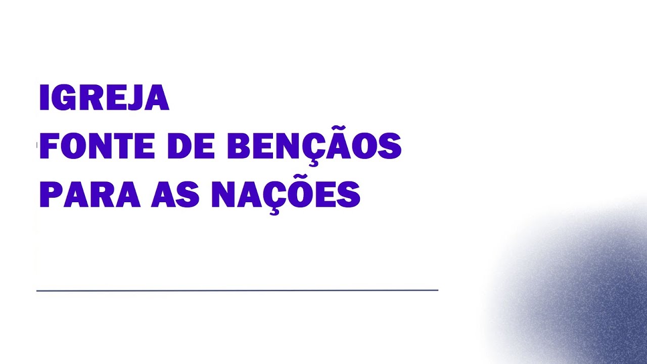 Culto da Familia (Manhã) - AO VIVO