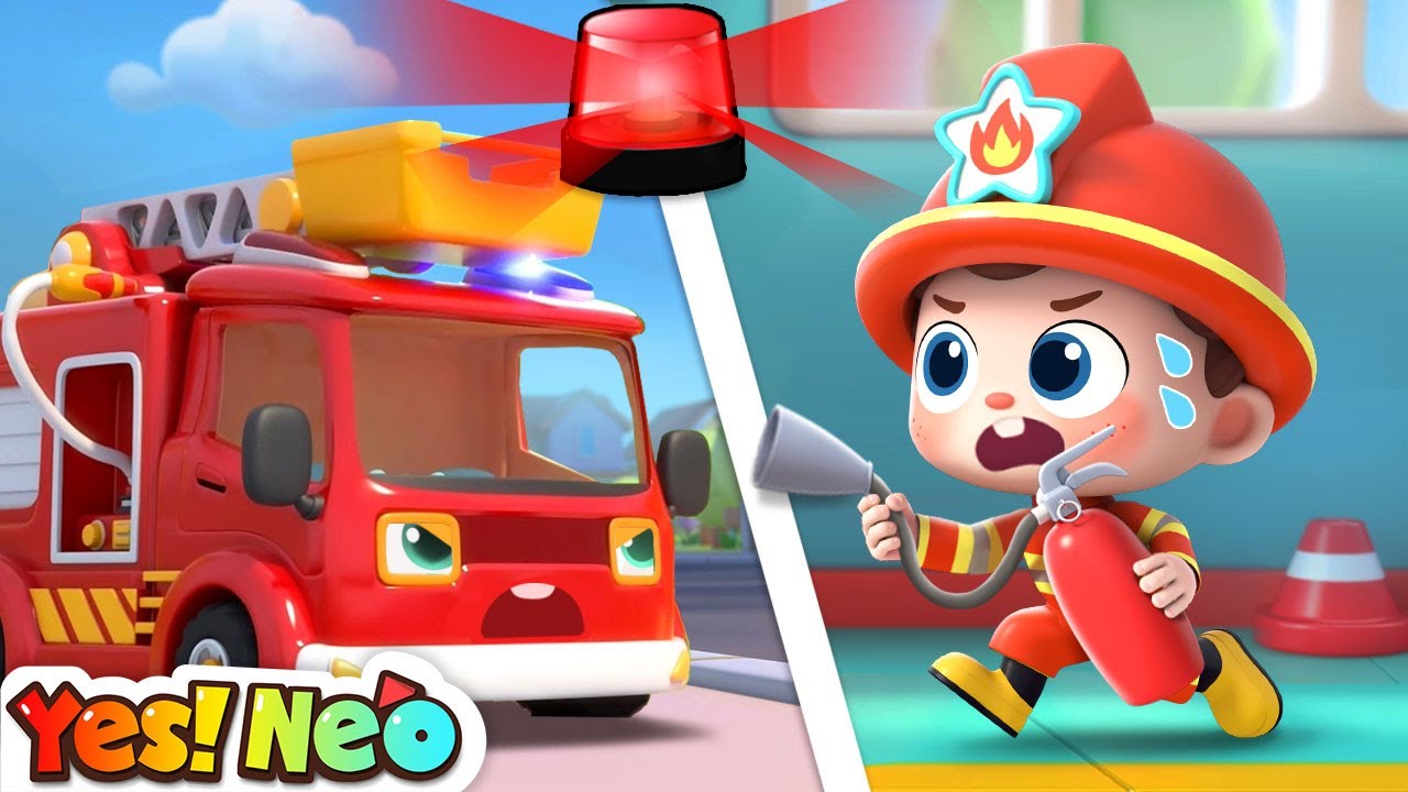 Let's Go, Firefighter Neo! | Fire Truck Rescue Team🔥🚒| Kids Songs | Yes! Neo