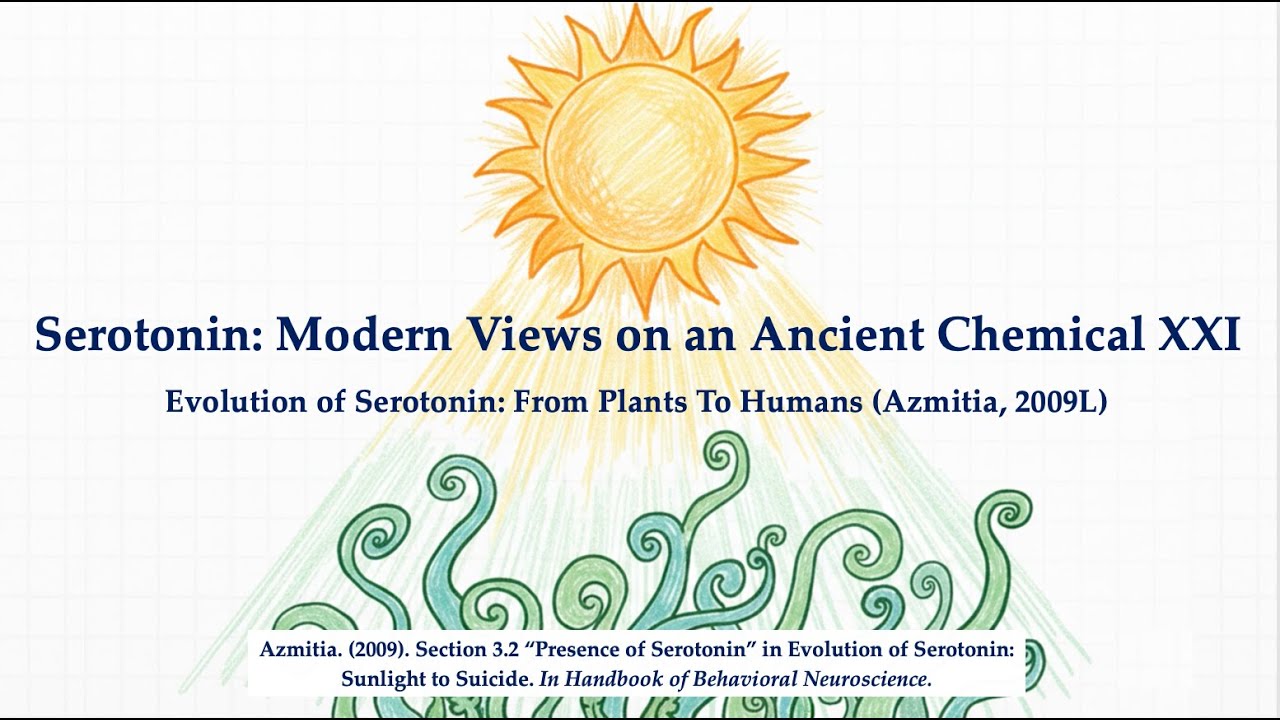 Serotonin Location in Plant & Animal Evolution & Biology (Azmitia, 2009, Pt 3.2; XX)