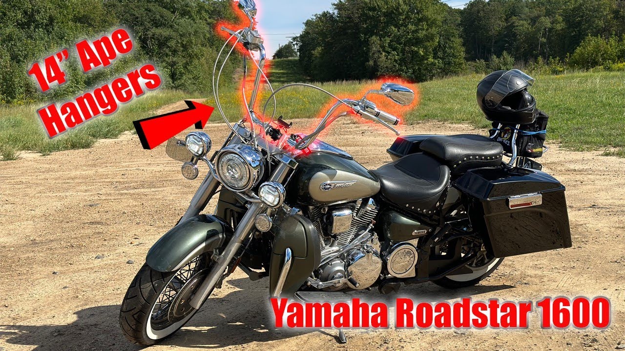 Installing New Bars On My Yamaha Roadstar 1600