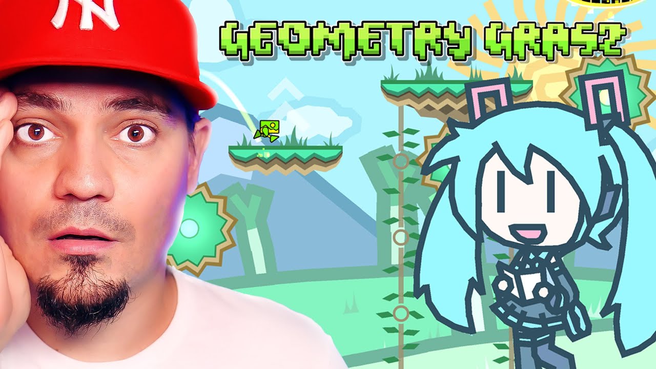 🧊 Tego jeszcze nie było… HATSUNE MIKU w GEOMETRY GRASZ! + Wasze Mapki | Geometry Dash #35