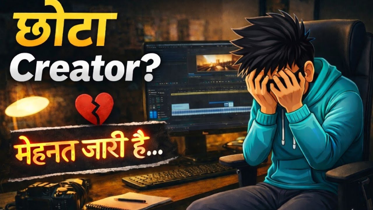 अगर तुम छोटा Creator हो, तो ये वीडियो तुम्हारे लिए है