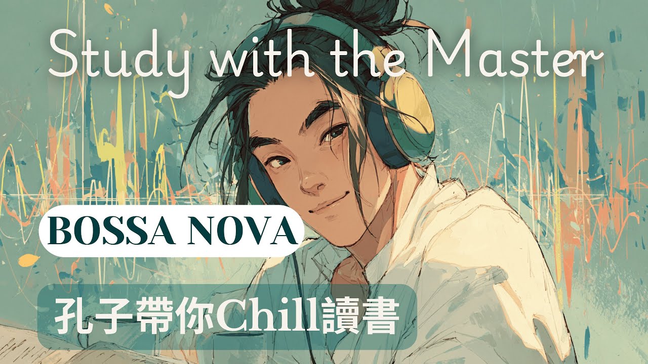 Coffee Shop Ambience 📚 Productive Bossa Nova | 像在咖啡廳一樣專注 ✨ 伴讀神曲《論語》