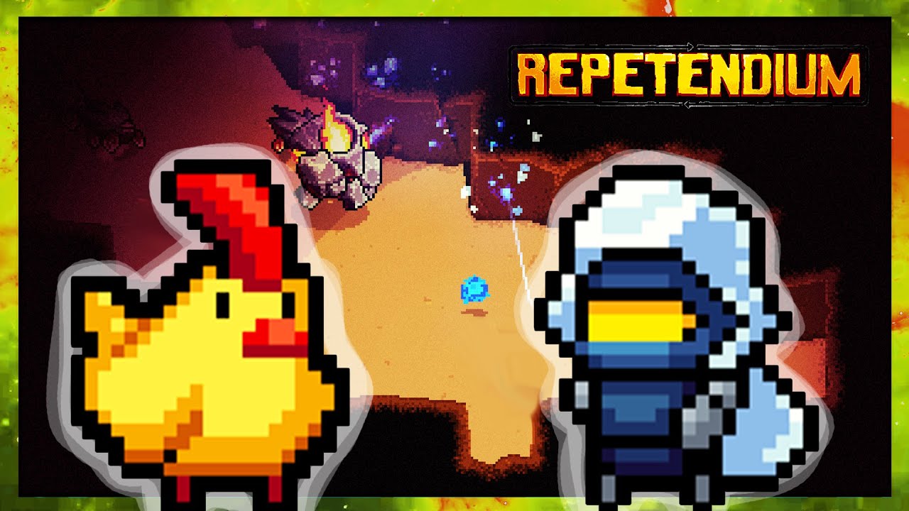 Mining Crystals & Blasting Enemies! New Roguelike! | Repetendium