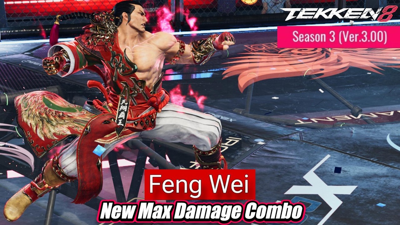 Feng Wei Has A New Max Damage Combo - TEKKEN 8 Season 3