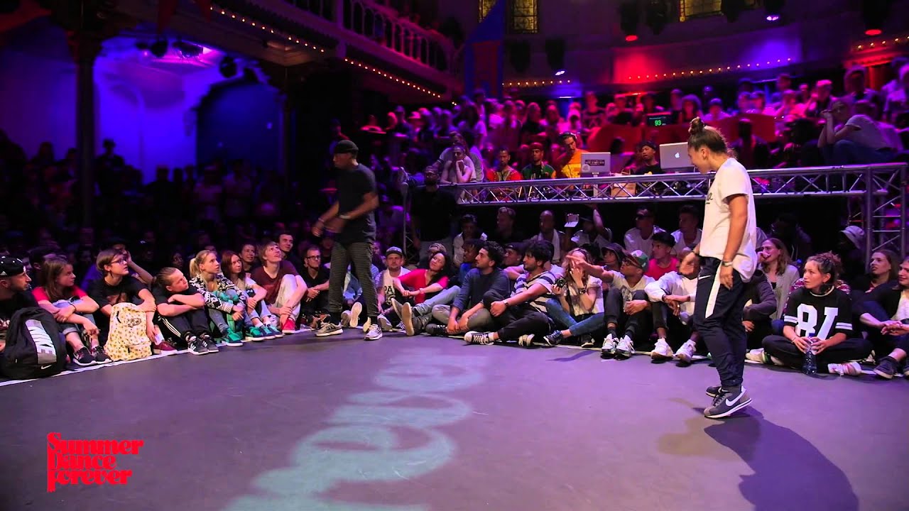Jimmy Yudat vs Laura 1ST ROUND BATTLES Hiphop Forever - Summer Dance Forever 2015