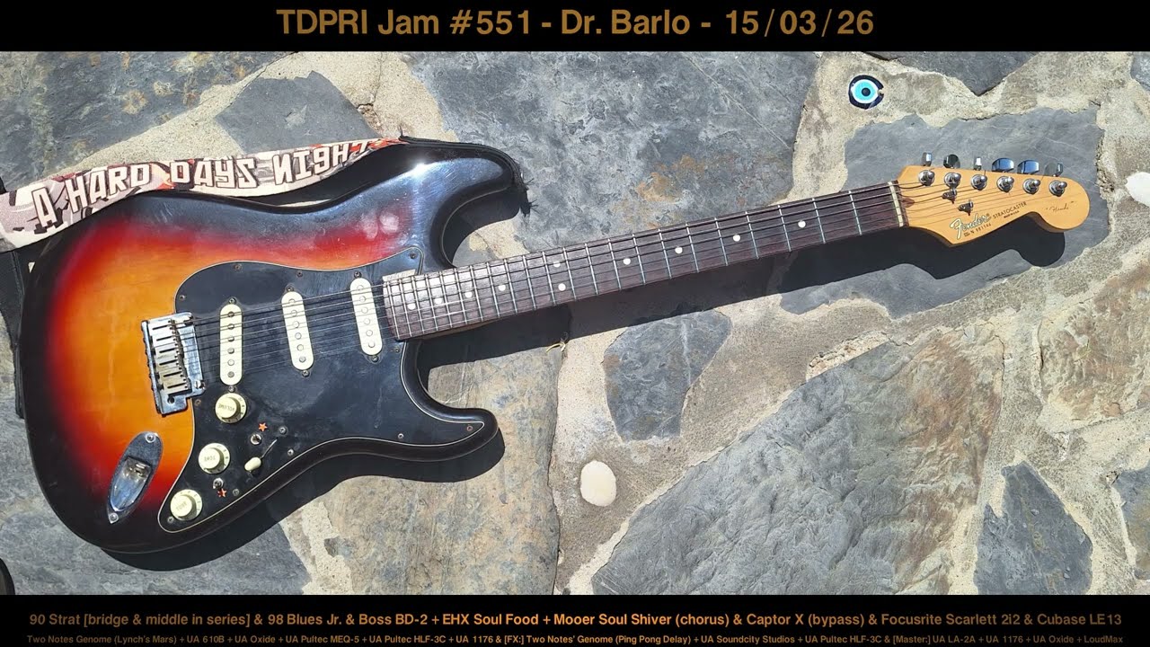 TDPRI Jam #551 - Dr. Barlo - 15/03/26