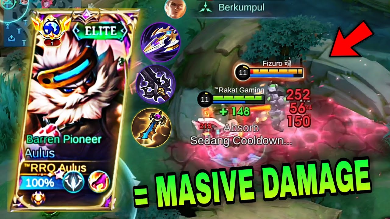 GLOBAL AULUS NEW MASIVE DAMAGE BUILD 2025!! (MUST TRY) - MLBB
