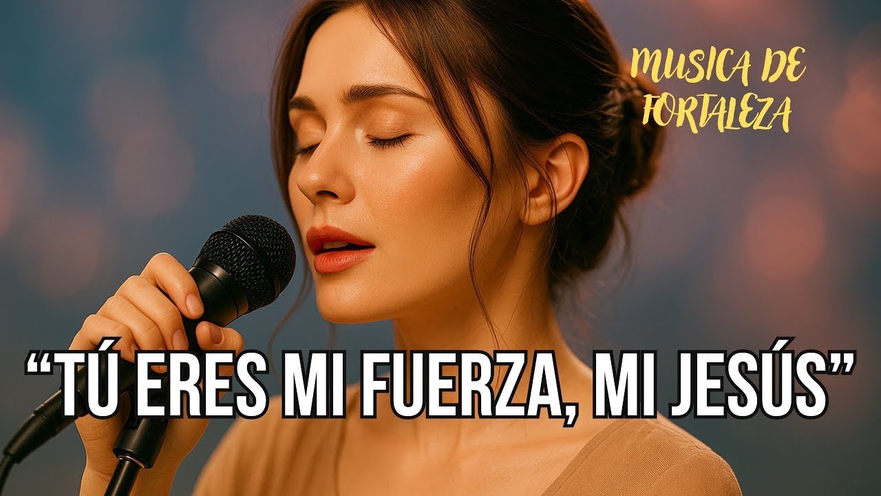 ⭐️TÚ ERES MI FUERZA, MI JESÚS | Una Canción que Sana el Alma | Música Cristiana que Abraza💖🌺
