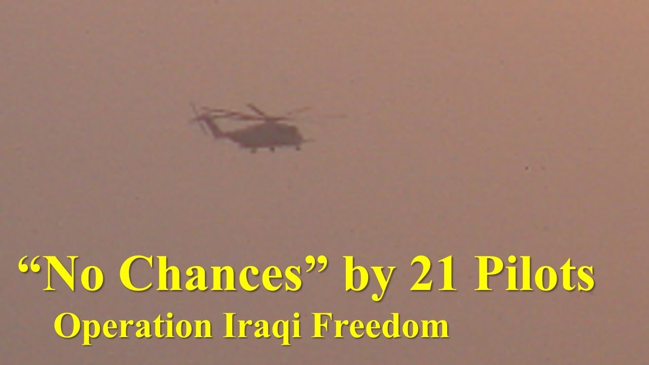 "No Chances" by Twenty One Pilots / Iraq War Video and Photos