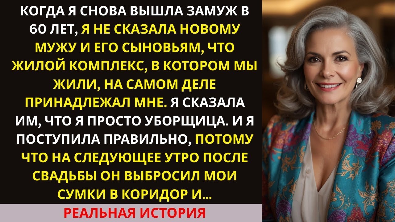 Скрыла богатство от мужа. Он выбросил мои вещи в коридор, не зная, что я хозяйка этого дома...