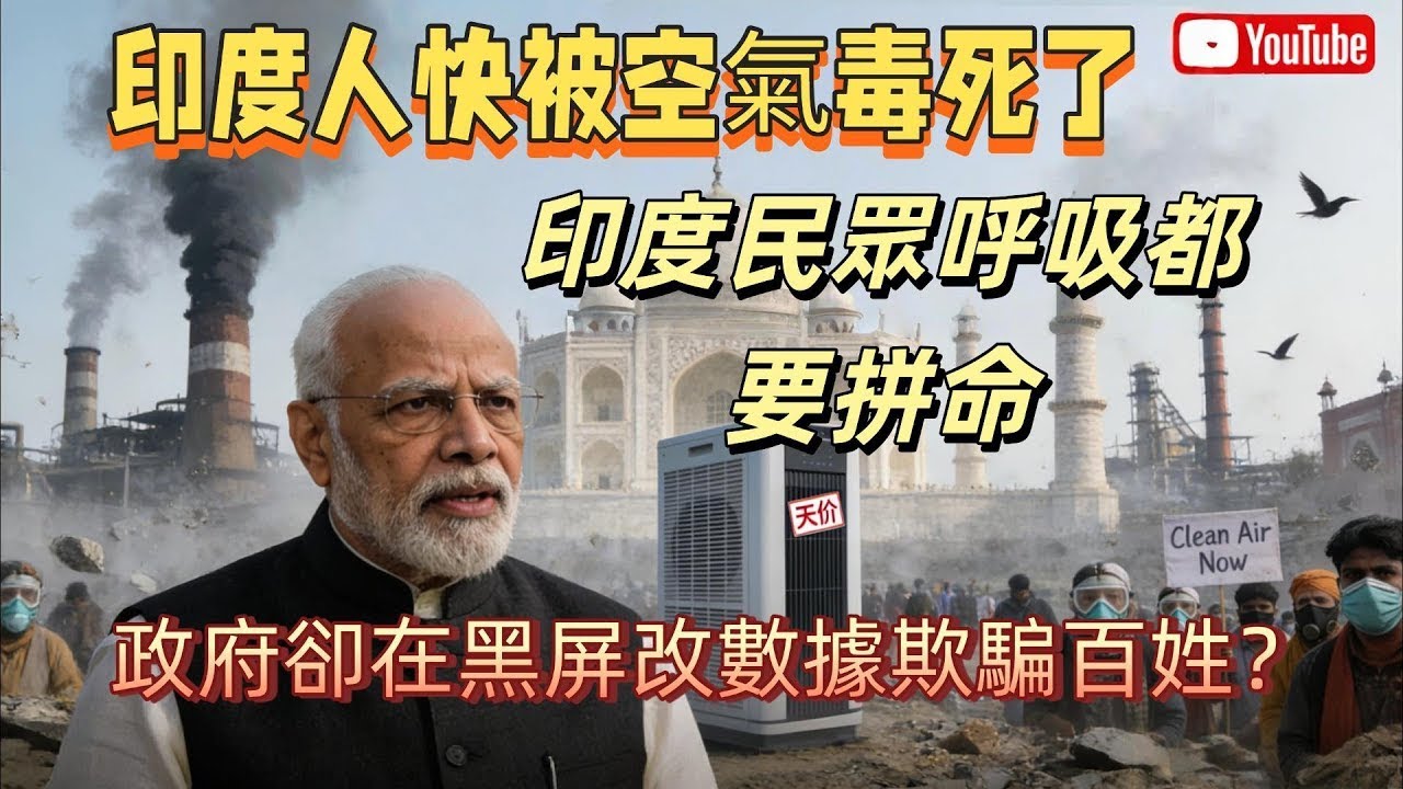 空氣=毒氣？印度霧霾围城真相曝光，政府操作比污染更讓人窒息！