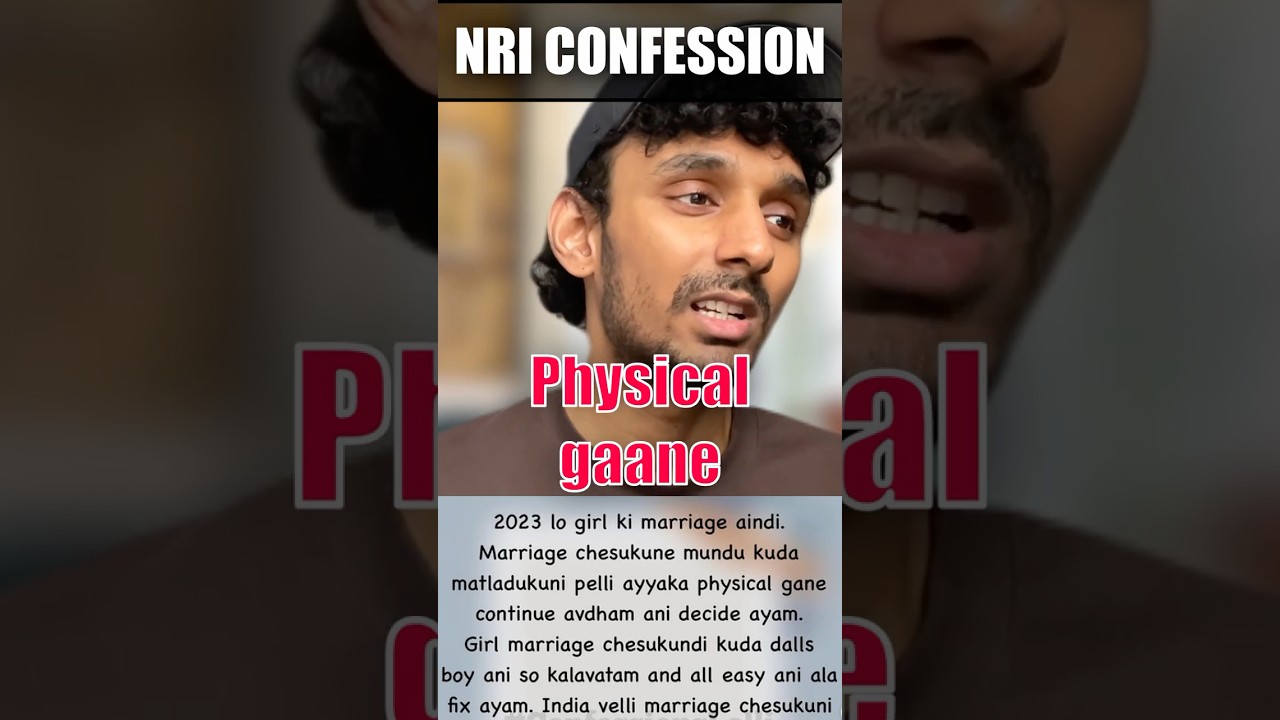 Telugu NRI Confessions are wild #teluguconfessions #telgugu #tollywood  #pushpa2 #telugunri