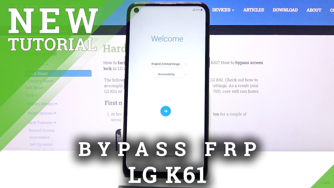 Как обойти проверку Google на LG K61 — метод разблокировки FRP / июньский патч безопасности