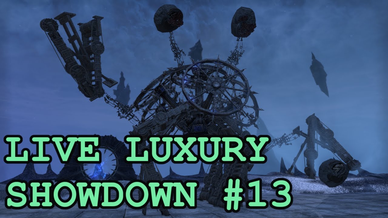 ESO | Live Luxury Showdown #13, Quick-Build ESO Decorating Contest with Torture Wheels!