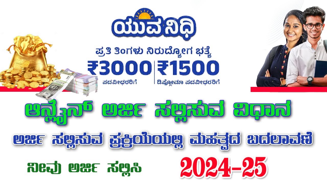 Yuvanidhi Online Application 2024-25: Latest Updates and Process Explained