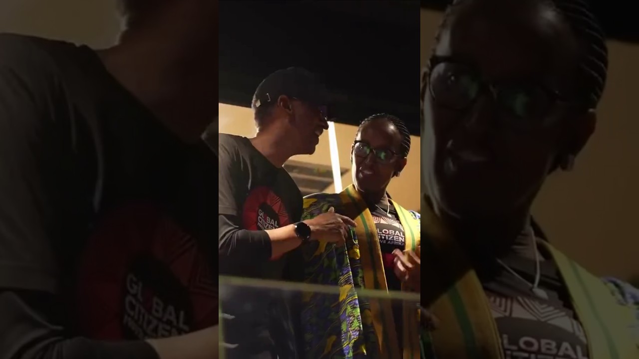 Paul Kagame and Janet Kagame 🇷🇼❤️#shorts