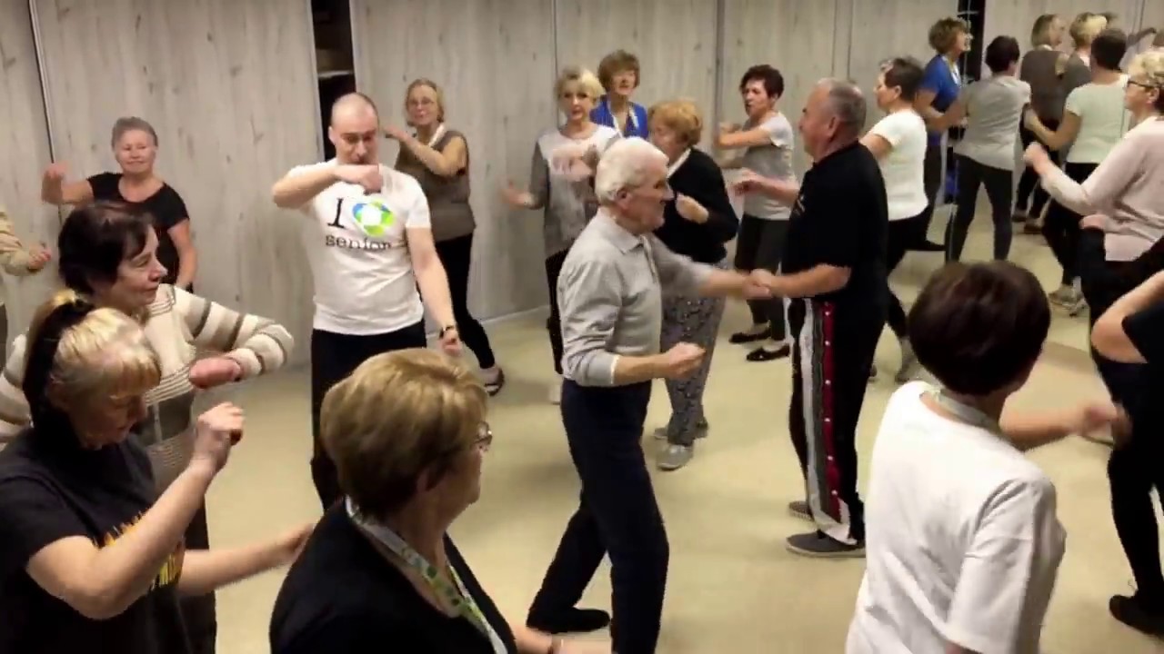 Senior Active Polska 12.01.2017 Taniec terapeutyczny prowadzący Piotr Chudzicki