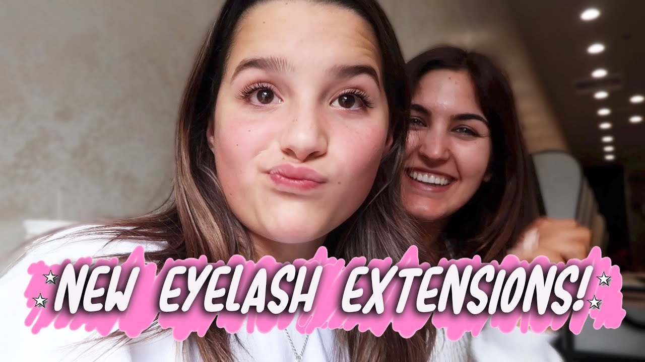New Eyelash Extensions! (WK 406.4) | Bratayley