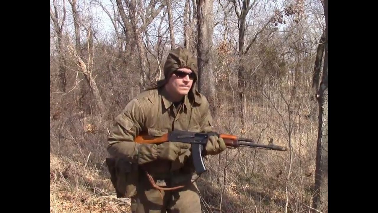 East German Rain Camo Effectiveness PART I