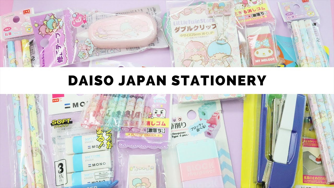Shopping for Stationery at DAISO Japan!