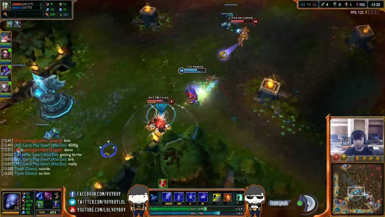 Voyboy vs imaQtpie - Ryze vs proxy Singed top [R/m] «Beast» (Diamond l)