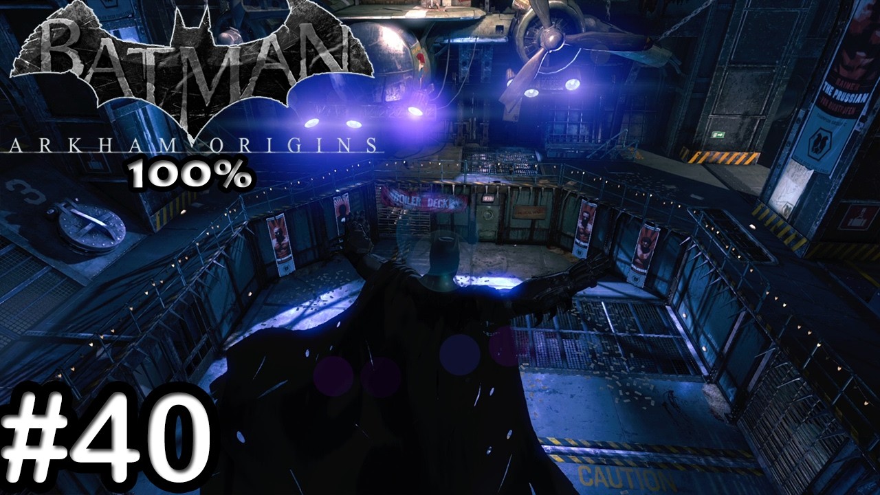 Fireflys Angriff 👉Batman Arkham Origins Let's Re-Play★#40★100%★PS5 German👈 | GanonKirby