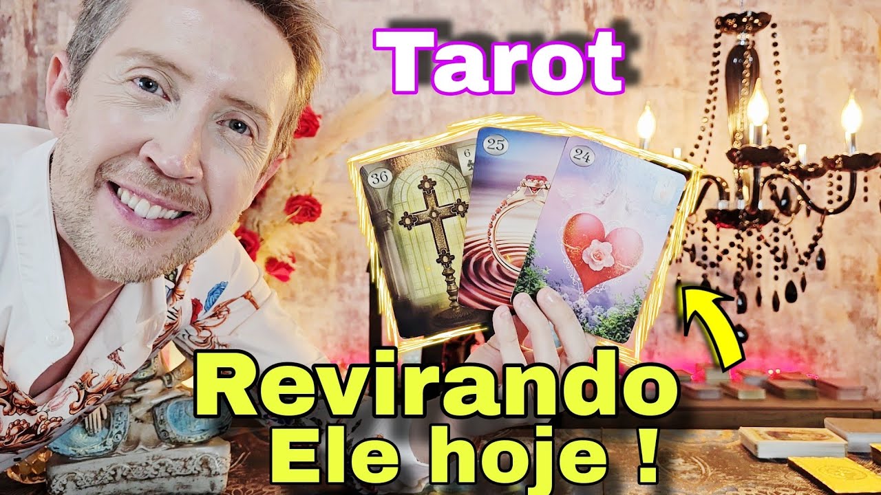 Revirando ele hoje ! Tudão sobre ele em relação a você hoje !O Que ele esconde de você?Tarot de hoje