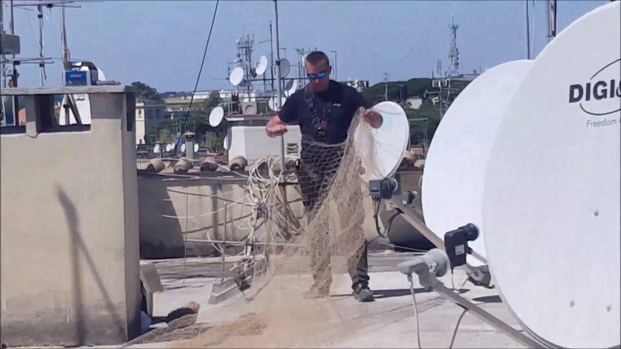 06 61597559 Rete antintrusione allontanamento volatili piccioni chiusura chiostrina Roma